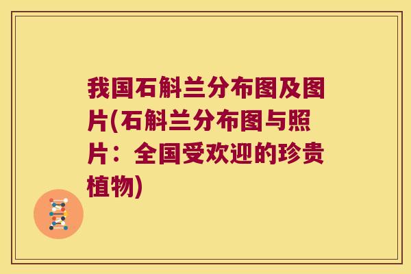 我国石斛兰分布图及图片(石斛兰分布图与照片:全国受欢迎的珍贵植物) 我国石斛兰分布图及图片(石斛兰分布图与照片:全国受欢迎的珍贵植物)