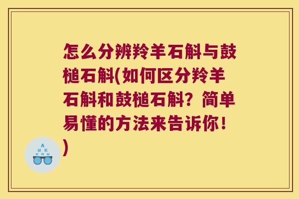 怎么分辨羚羊石斛与鼓槌石斛(如何区分羚羊石斛和鼓槌石斛？简单易懂的方法来告诉你！)