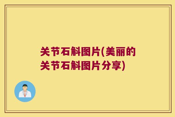 关节石斛图片(美丽的关节石斛图片分享)