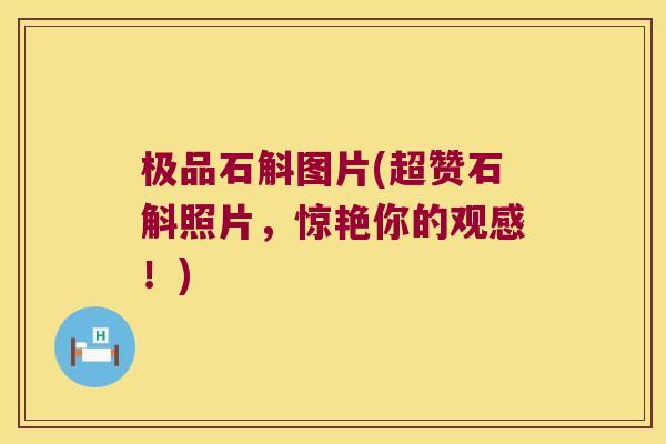 极品石斛图片(超赞石斛照片，惊艳你的观感！)