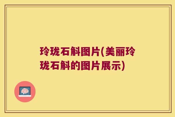 玲珑石斛图片(美丽玲珑石斛的图片展示)