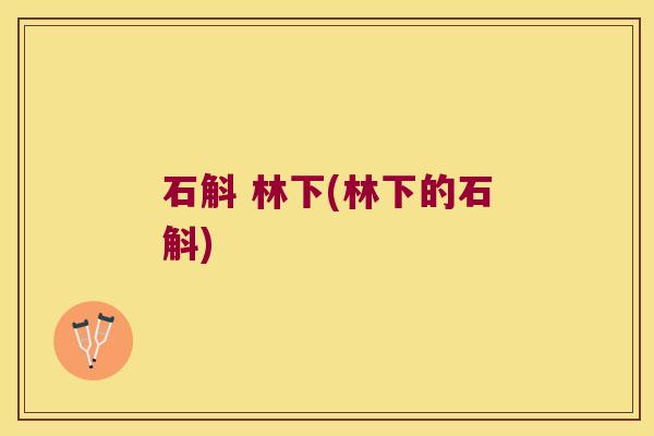 石斛 林下(林下的石斛)