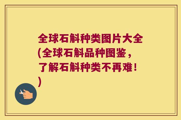 全球石斛种类图片大全(全球石斛品种图鉴，了解石斛种类不再难！)