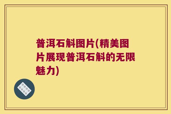 普洱石斛图片(精美图片展现普洱石斛的无限魅力)