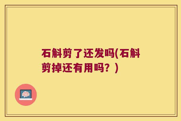 石斛剪了还发吗(石斛剪掉还有用吗？)
